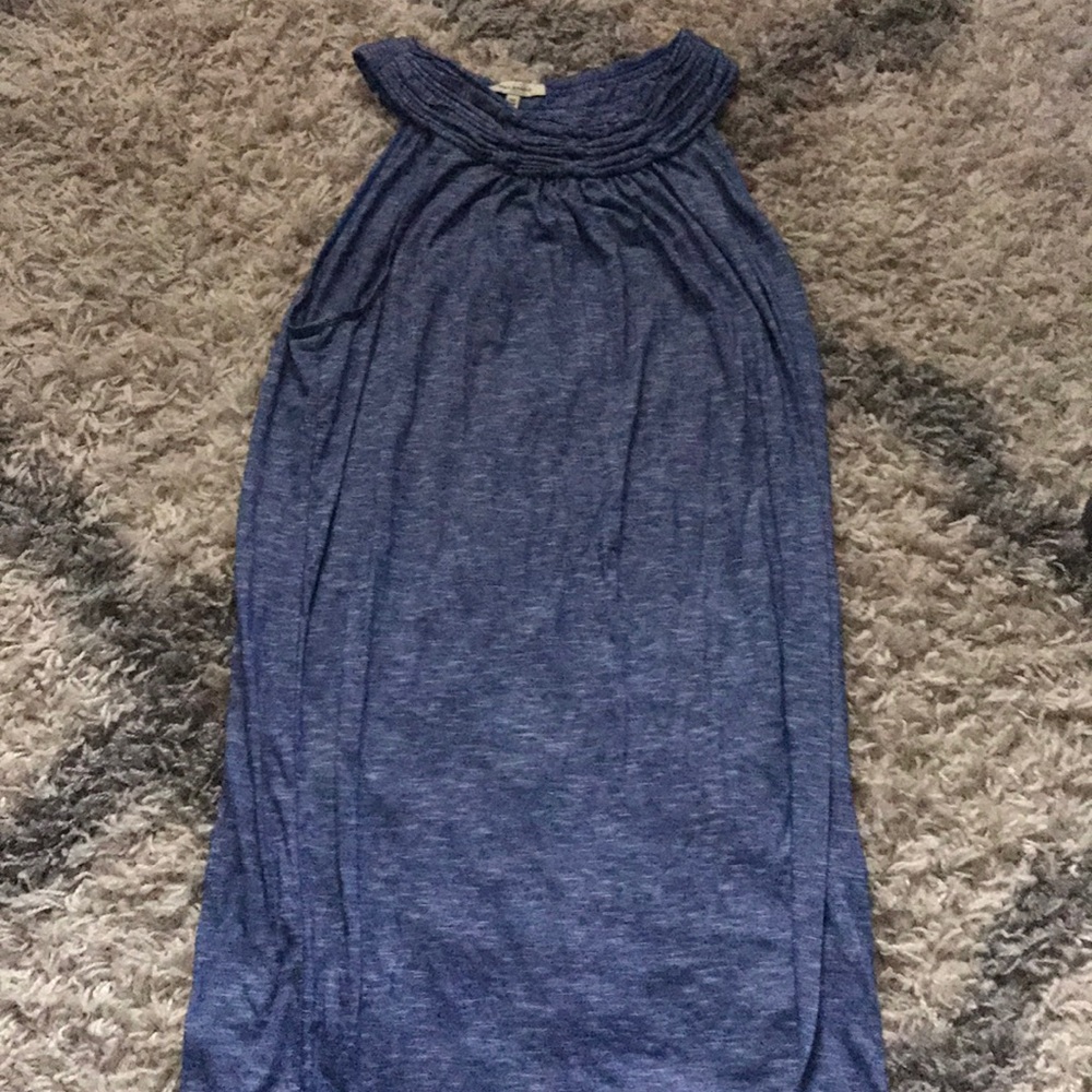 Casual blue dress